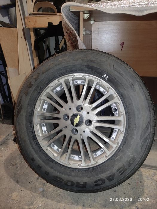 Диски с шинами на Кобальт