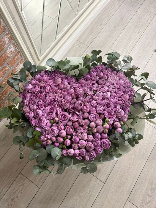 Кустовые пионовидные розы