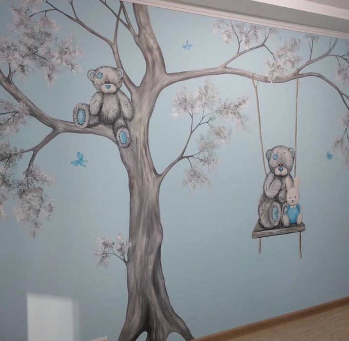 Rassom.Рассом.Devolga rasm chizish.Художник роспись стен