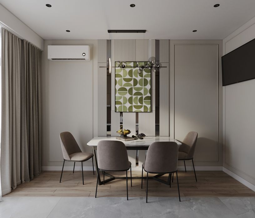 Услуги Дизайнера интерьера, дизайн интерьер хай-тек минимализм неоклас