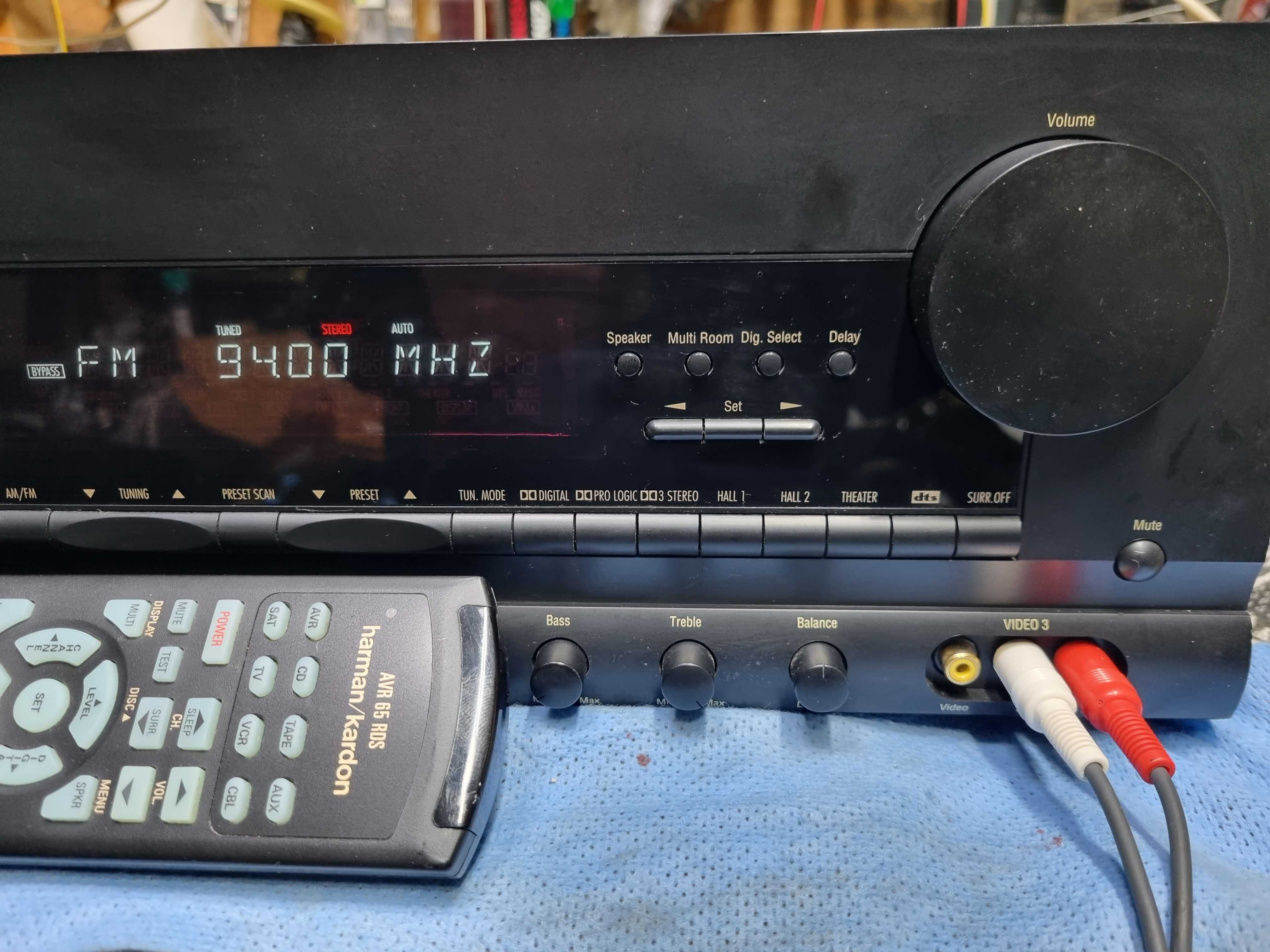 Harman/kardon AVR 65 Surround Receiver 6X80 wati cu Alba