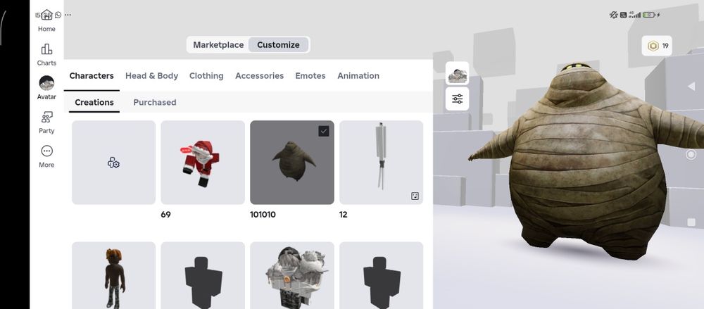 Продаю аккаунт в роблоксе