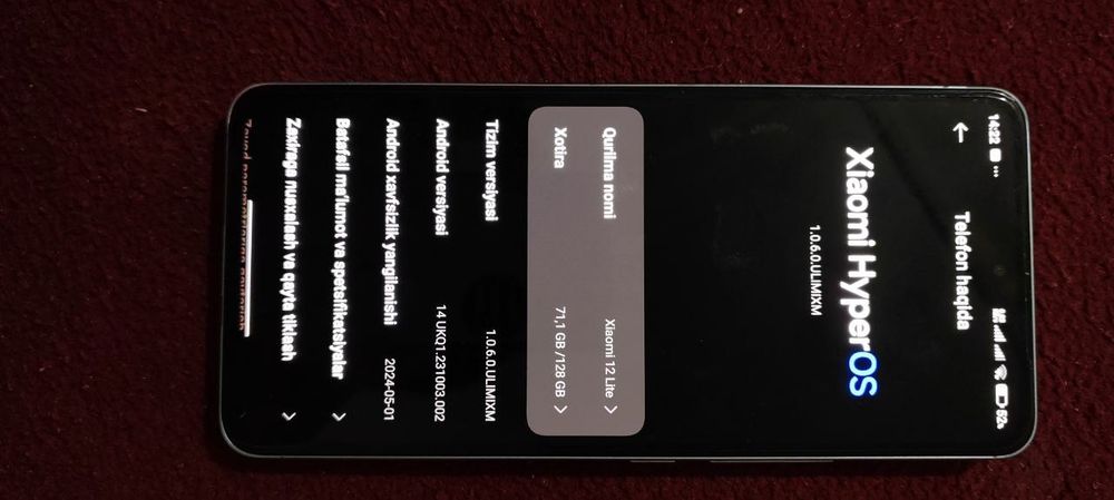 Xiaomi 12 lite 5g