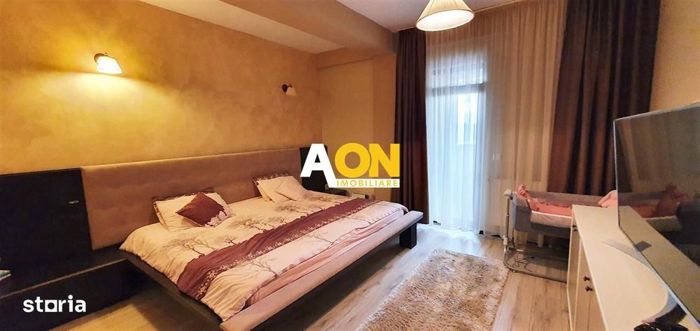 Apartament 3 camere, 95 mp utili + balcon, mobilat si utilat, bloc nou