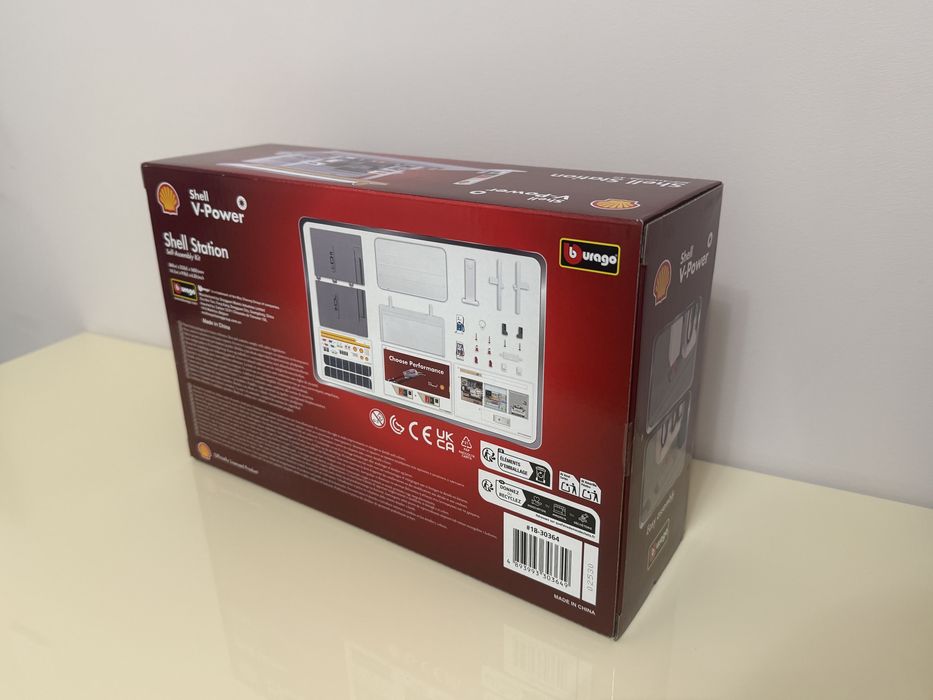 Макет на бензиностанция Shell