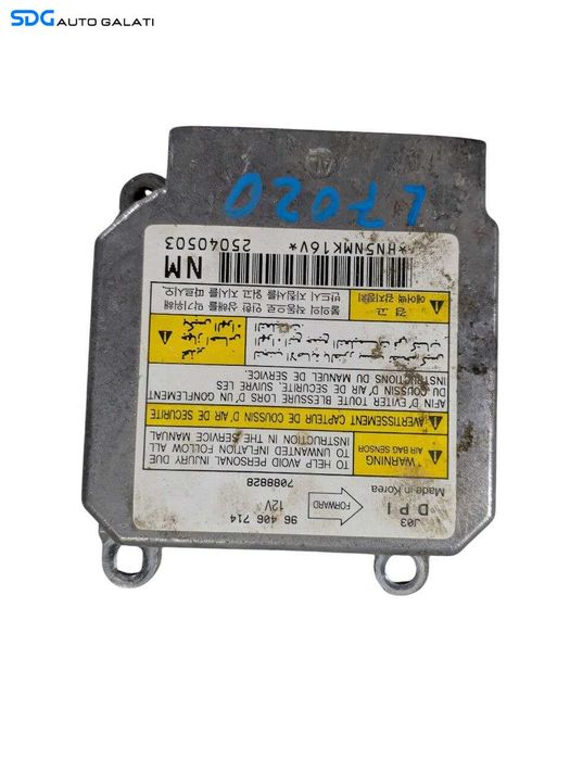 Unitate Modul Control Airbag Chevrolet Lacetti 2003 - 2011 Cod 96406714 [L702020]