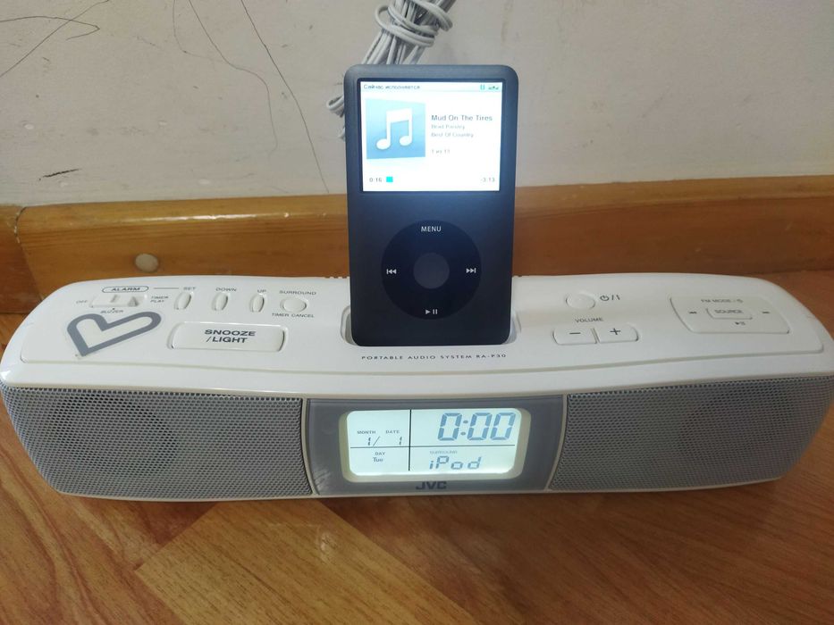 Акустическая система JVC (Япония),стерео, для iPhone и iPod,оригинал