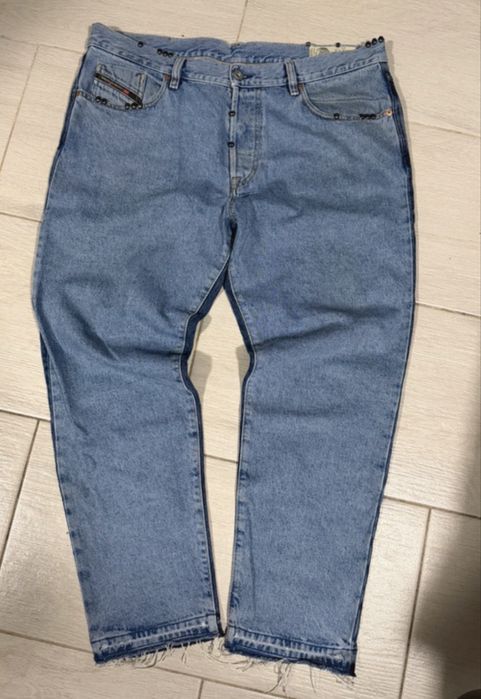 Diesel Blue Mharky 0077Z Jeans Men