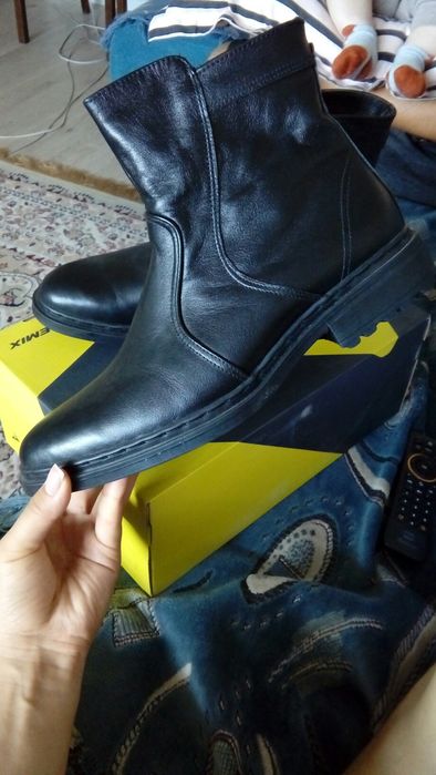 Полуботинки зимние