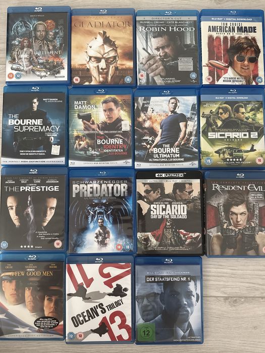 Filme bluray - titluri diferite update luna Aprilie