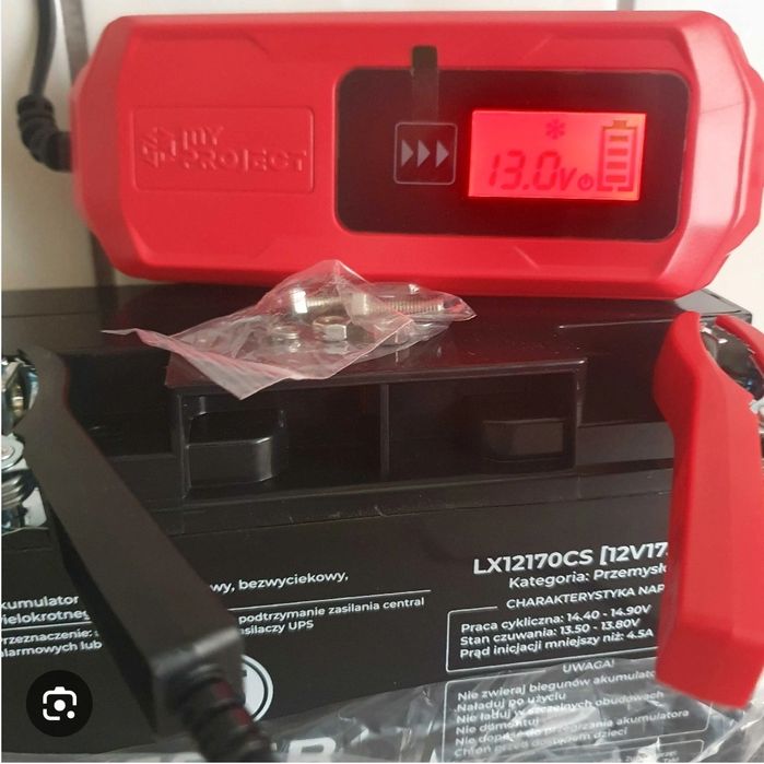 Redresor/Incarcator baterie auto/moto/bicicleta,sigilat,My project