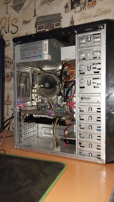 бюджетный игравой пк + monitor