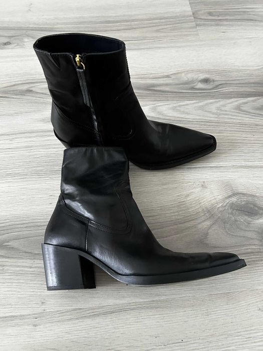 Botine Cowboy Mango Piele Naturala de bovina 100%