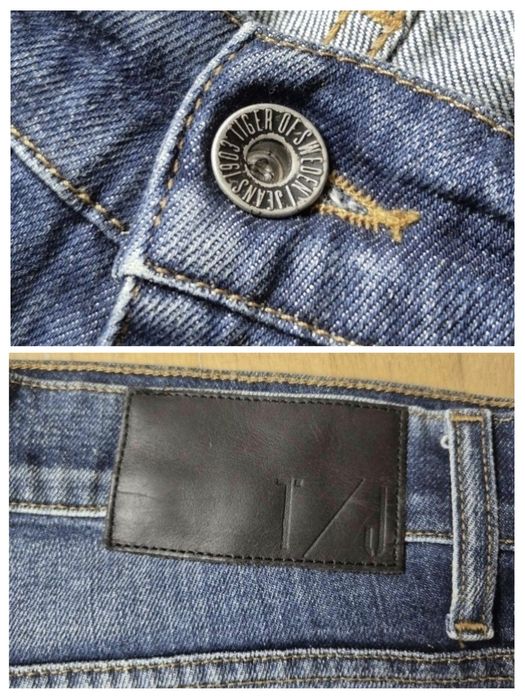 Blugi Slim Fit Premium Tiger of Sweden, Pistolero, Bărbați - W32 L34