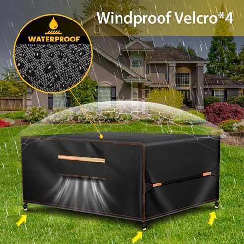 Ново Водоустойчив покривало за градински мебели 420D защита градина