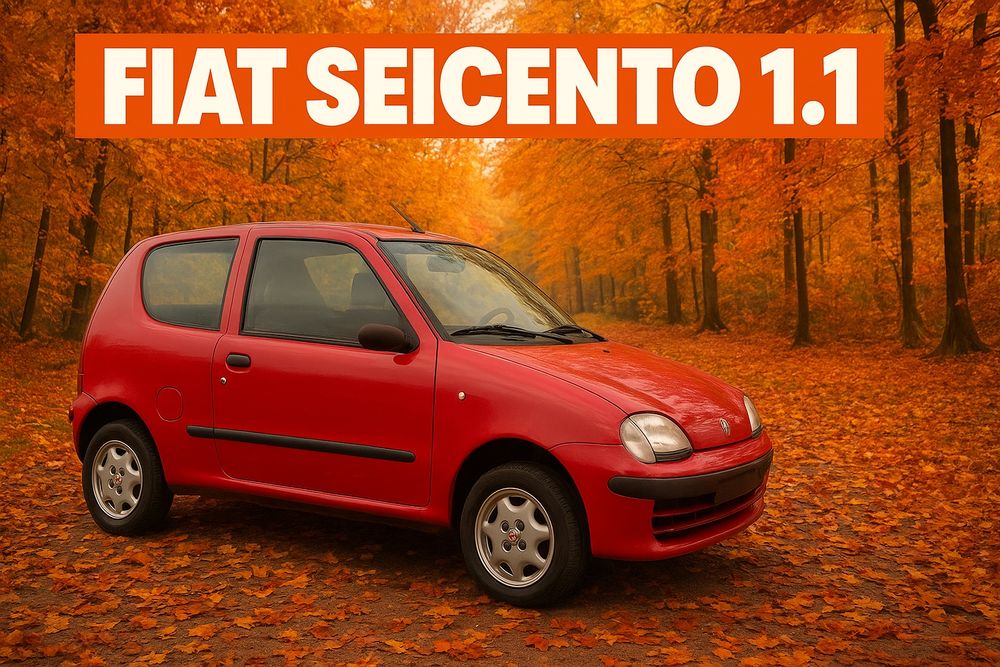 Fiat seicento pentru naveta sau livrari