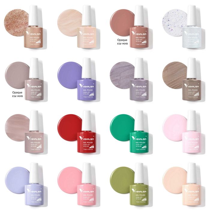 Промо ПАКЕТ 10 броя гел лак Venalisa