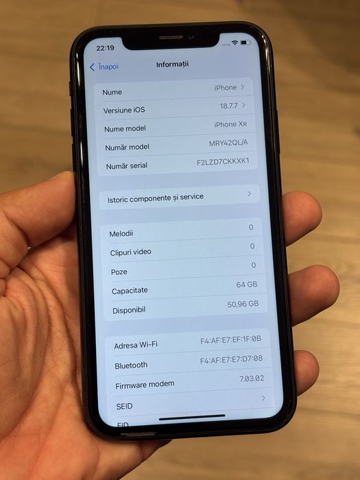 iPhone Xr spate spart