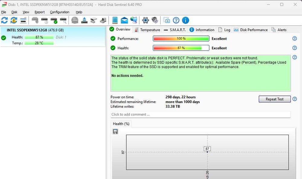 SSD Intel 660p 512GB NVMe M.2 2280 PCIe 3.0 SSDPEKNW512G8 #15