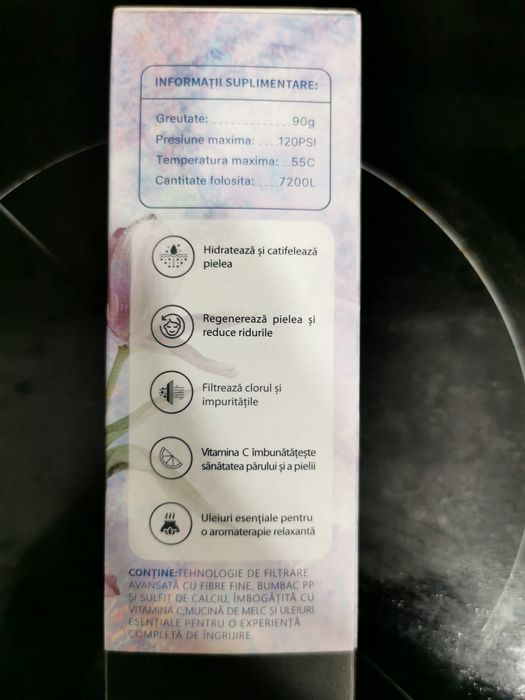 Filtru apa cu aroma de lavanda