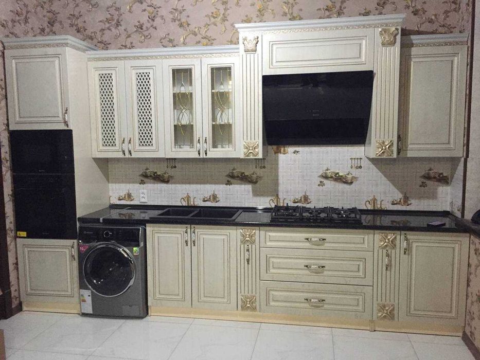 Кухни любой сложности на заказ! Разные стили и комплектация!