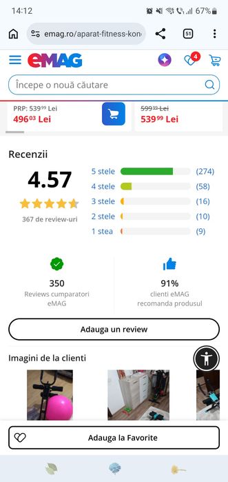 Aparat de fitness