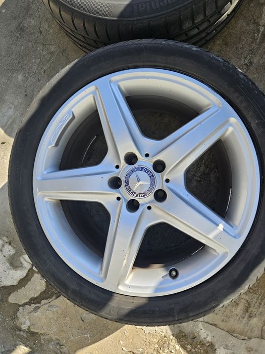 Джанти с гуми за Mercedes 5 x 112 спорт пакет 18 цола