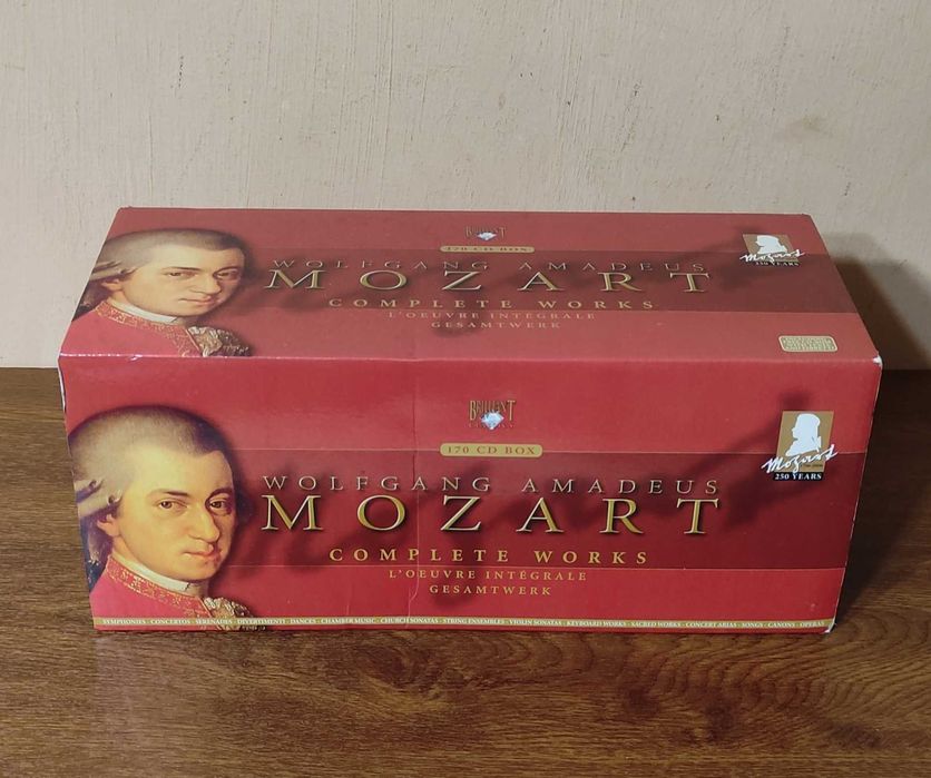 Cd box 170 cd-uri Mozart opera completă