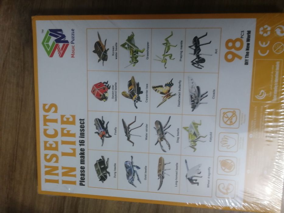 Пазлы 3 D, Объёмные