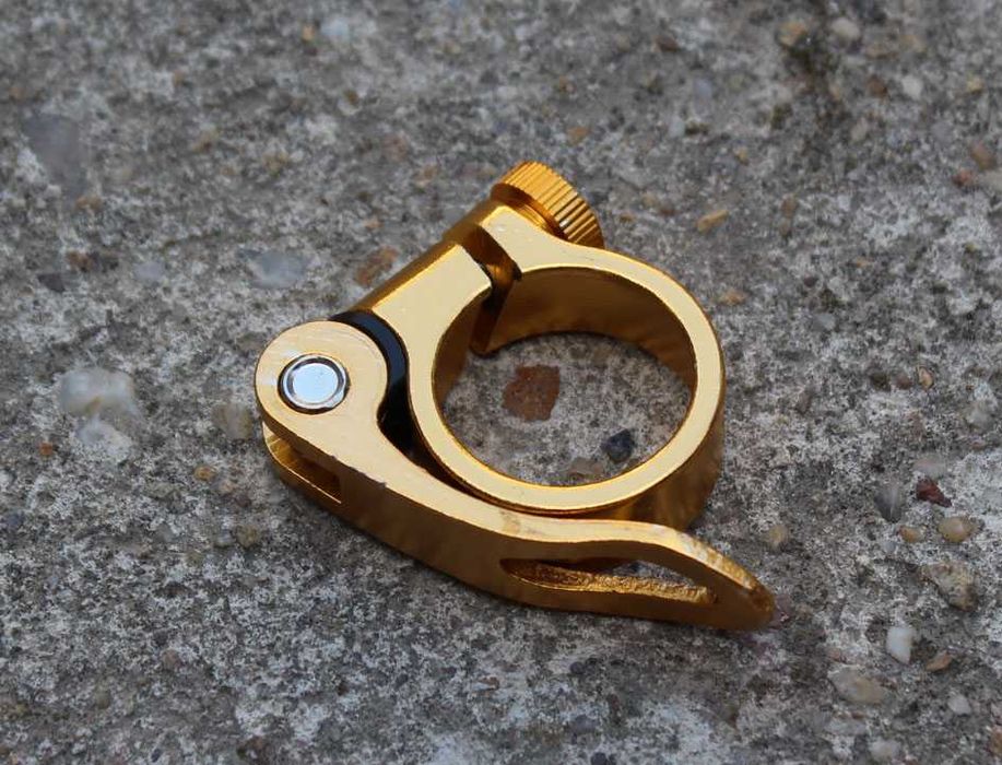 Colier aluminiu teava sa CNC 31.8mm si 34.9mm cu inchizator rapid