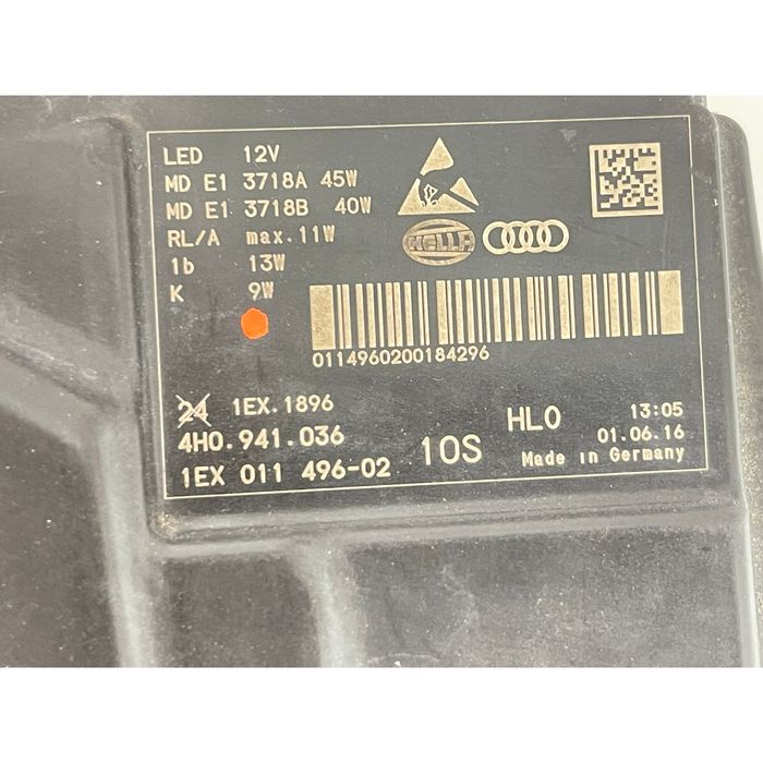 Десен фар матричен за audi a8 d4 4h - 4h0941036