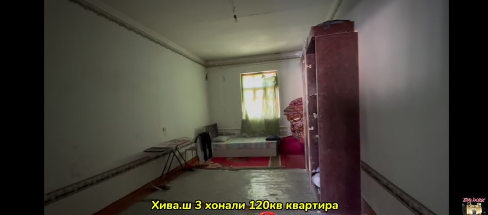 3 xonali kvartira sotiladi 120kv