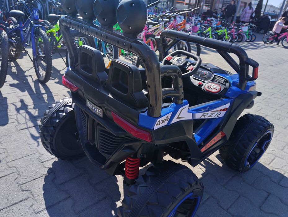SAFARI двуместен акумулаторен джип JAKARTA 4x4 син
