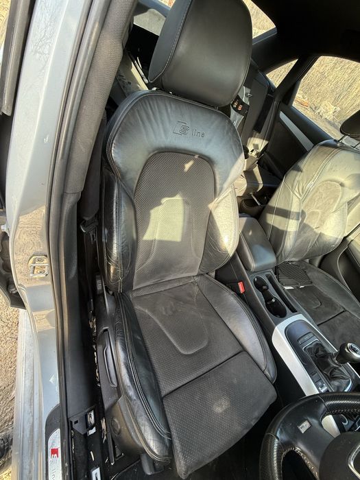 Set scaune s line alcantara audi a4 b8 b8.5 FARA INCALZIRE