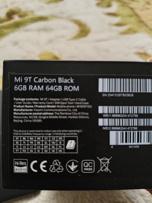 Смартфон xiaomi mi 9T