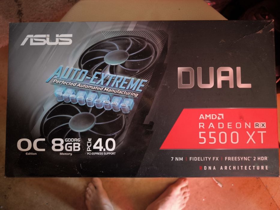 Видеокарта AMD Radeon 5500xt