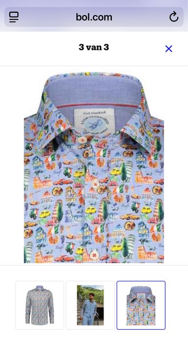 A FISH NAMED FRED - мъжка дизайнерска риза