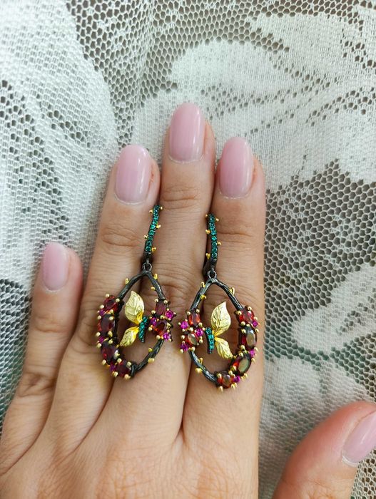 Серьги из серебра 925 пробы