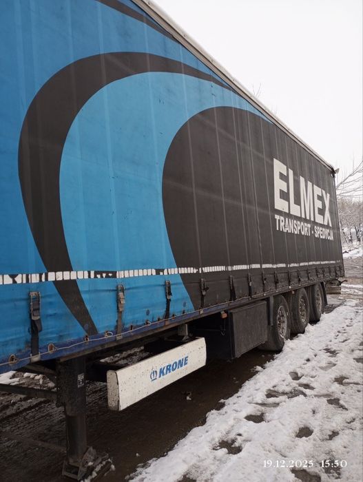 Кроне прицеп пол мега 100 куба