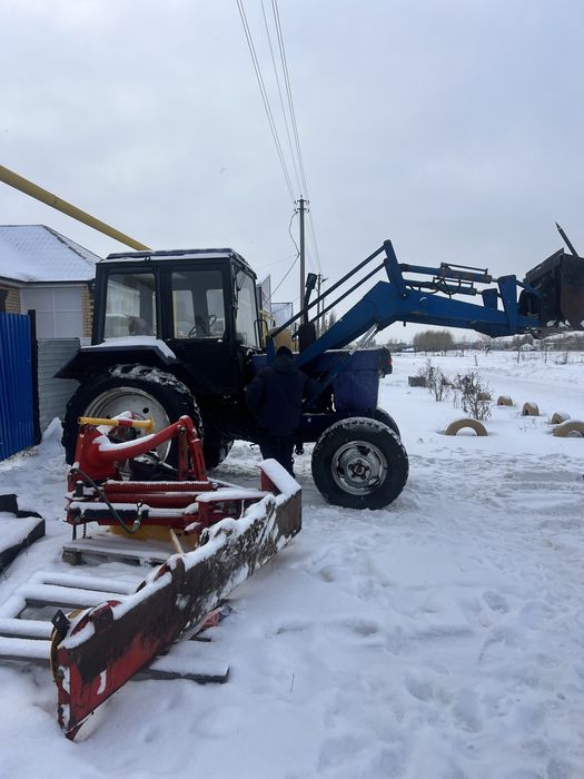 Мтз трактор с куном передний мост рабочии