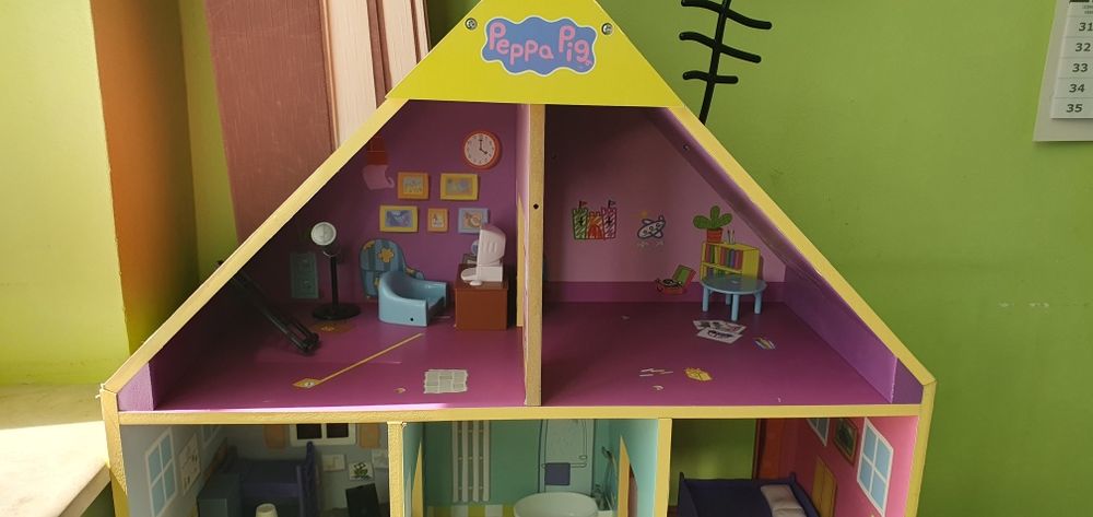 Peppa дървена голяма къща