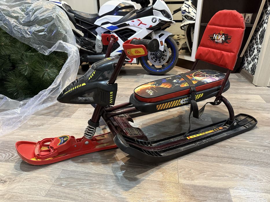 Снегокат nika почти новый
