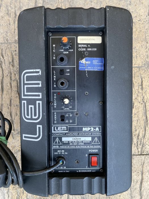 Lem MP2-A mini boxa activa  ( linie / instrumente )