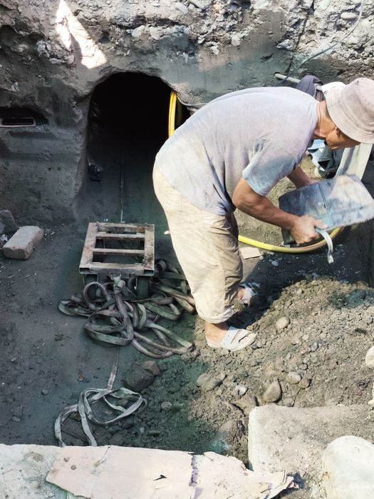 Yer ostidan tunel kovlash (пракўл усулида)