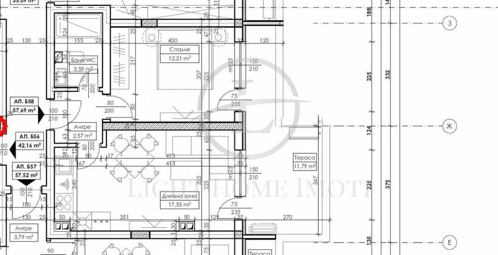 Реф. 851 Двустаен Гагарин