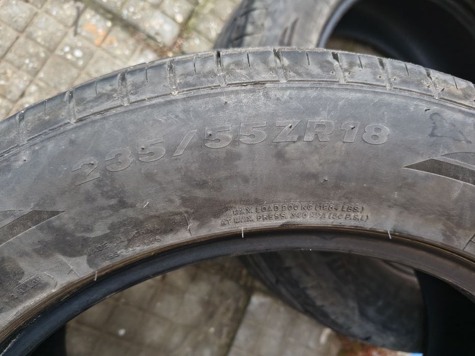 4 броя гуми 235/55/18 летни