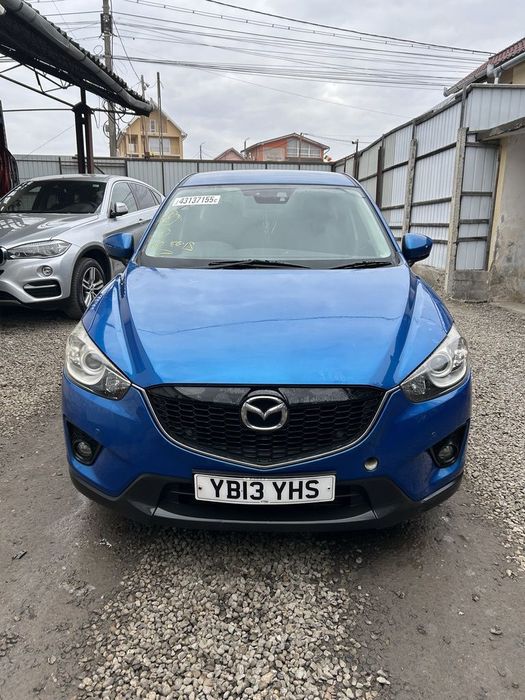 Oglinda stanga Mazda CX - 5 2012 - 2015 4 Usi ALBASTRU (1207) Cu rabatare electrică FARA ...