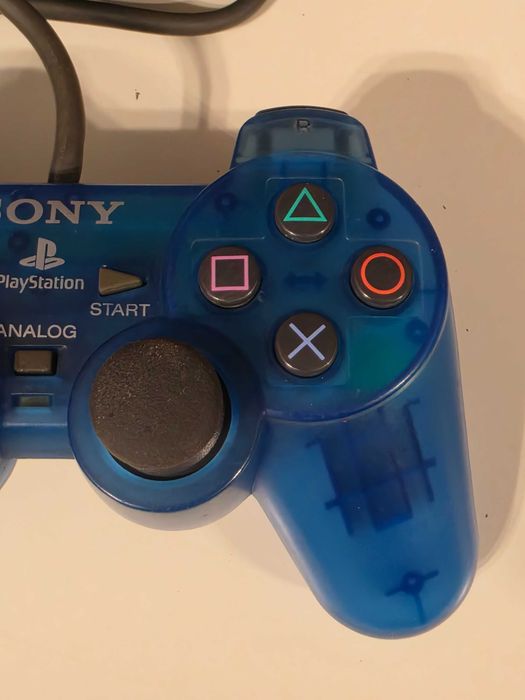 Controller Sony PS2 editie limitata Albastru transparent