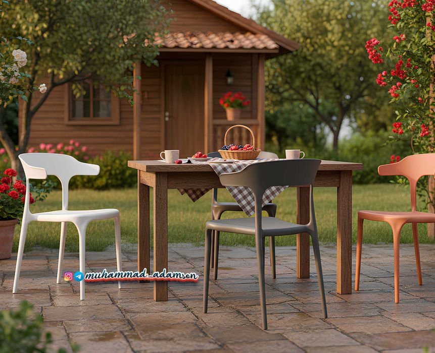 Namga chidamli stul Roero, 150 kg gacha, zamonaviy dizayn Aksiya !