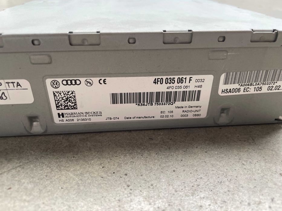 Unitate media MMI VW/Audi cod 4F0035061F